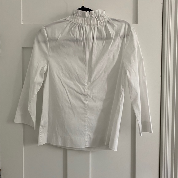 Halogen Ruffle Neck Top - Picture 2 of 3